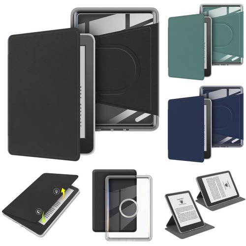 Skórzane etui Premium odporne na wstrząsy stojak na Kindle Paperwhite 4 10. generacji - Zdjęcie 19 z 31