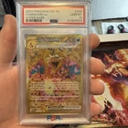 Pokemon 2023 Charizard EX Gold Hyper Rare Obsidian Flames 228/197 PSA 10