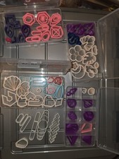 Polymer Clay Cutters, Texture Tools, Titanium Jump Rings Earring Findings Lot