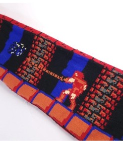 Loot Gaming Castlevania Knit Scarf Nintendo NES Double Layered Great Graphics