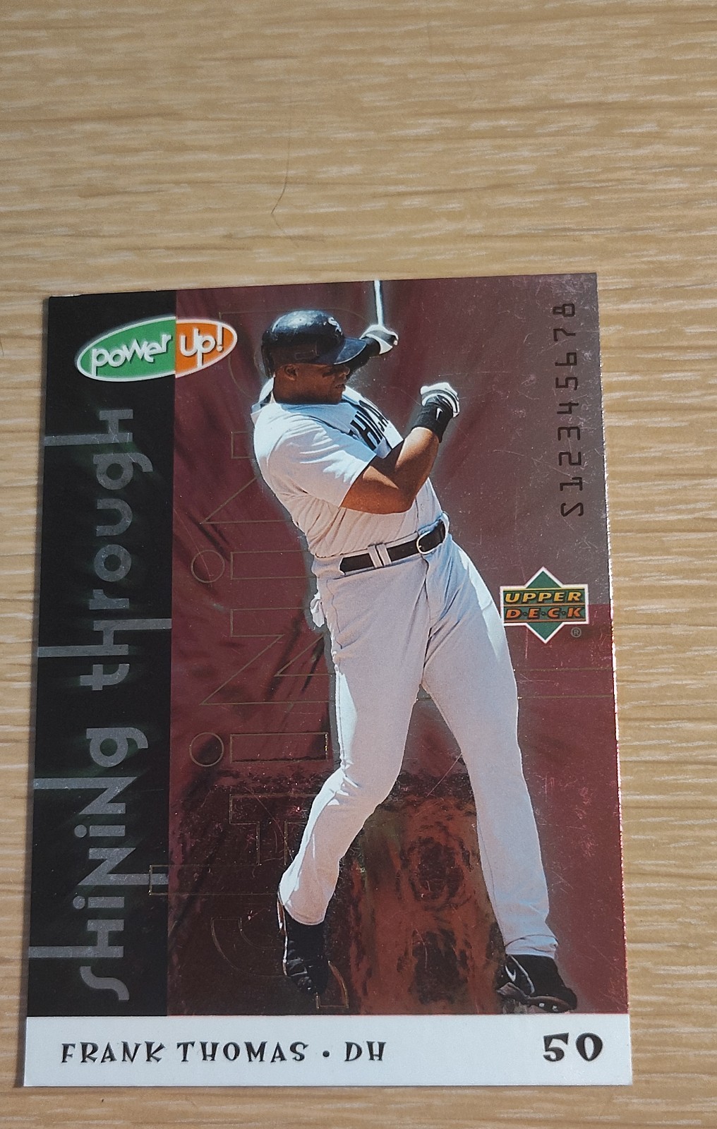2004 Upper Deck Power Up! - Shining Through Frank Thomas #ST-58