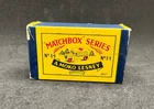 Box Only, Moko Lesney Matchbox Series No 14. Good Condition, Free Shipping