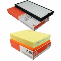 Mahle / Knecht Set Filterpaket Innenraumfilter LA 177 Luftfilter LX 422