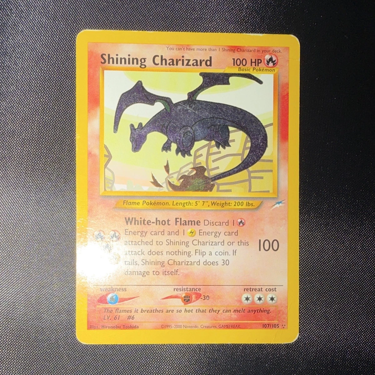 Charizard Pokémon TCG Neo Destiny Individual Collectible Card Game