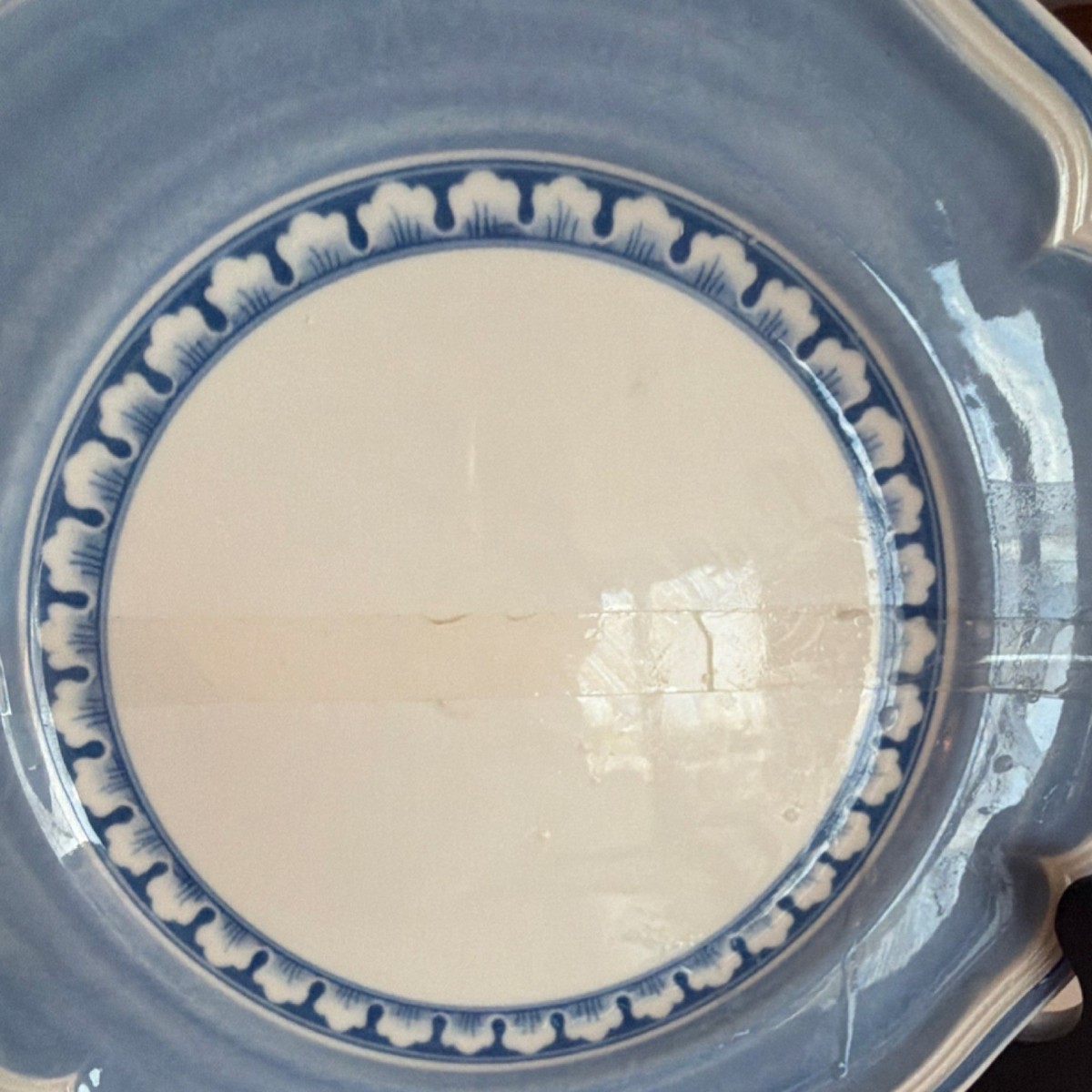 Villeroy & Boch Casa Azul Piccolo Fine China Plates Blue White