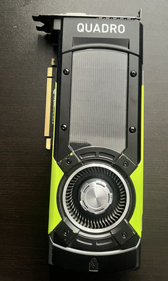 NVIDIA Quadro P6000 Grafikkarte Blower Lüfter Kühlkörper PCIe 3.0 x16