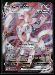 Sylveon VMAX 075/203 Evolving Skies Full Art Ultra Rare Holo