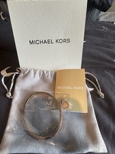 Michael Kors MK Rosegold Armreif Armband Neu in OVP goldfarbenes Design gravierter Kristall