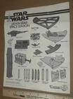 1978 Star Wars DEATH STAR STATION Playset Instruction Insert NO BOX Kenner