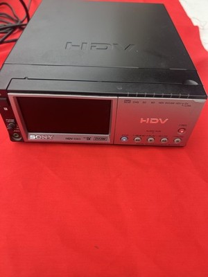 RARE Sony HVR-M10U 1080i HDV DVCAM DV VCR Digital Recorder Deck Untested!