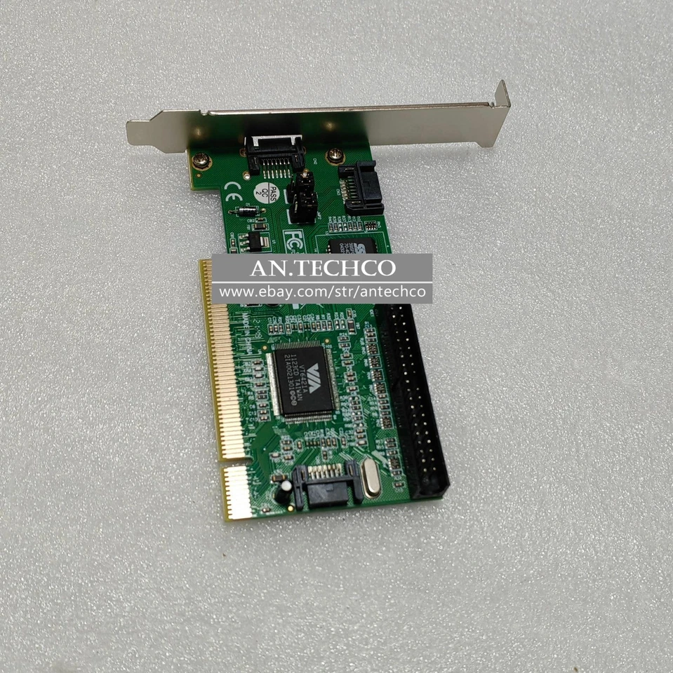 Via VT6421A 2x Internal IDE/PATA and SATA and 1x eSATA - PCI Card - Image 2 of 4