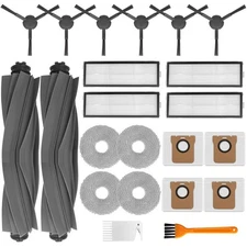 Accessories Kit for Dreame L10 Ultra / L10s Ultra Robot Vacuum, 2 Main Brushe...