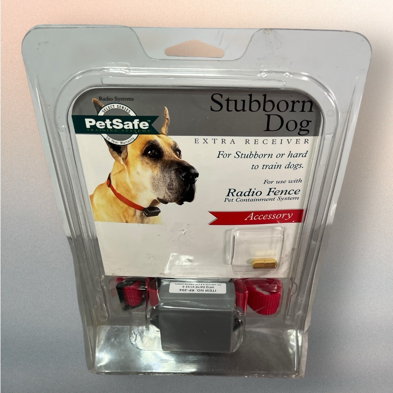 PetSafe Extra Receiver Stubborn Dog, Radio Fence  Dog Collar. RF-204