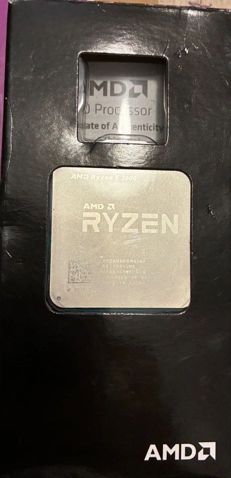 AMD Ryzen 5 2600 (6 core, 12 thread, 3.9GHz boost, 3.4GHz Base) + CPU cooler - Immagine 3 di 3