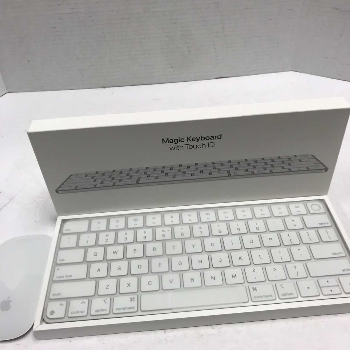 Apple Magic Keyboard with Touch ID A2449 and Magic Mouse 2 A1657