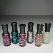 NEW 6 Sally Hansen Xtreme Wear Nail Polish Glitter, 569 285 720 220 219 129
