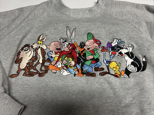 Acme Clothing Co. Looney Tunes Characters Sweatshirt Adult Unisex Size S - Picture 2 of 6