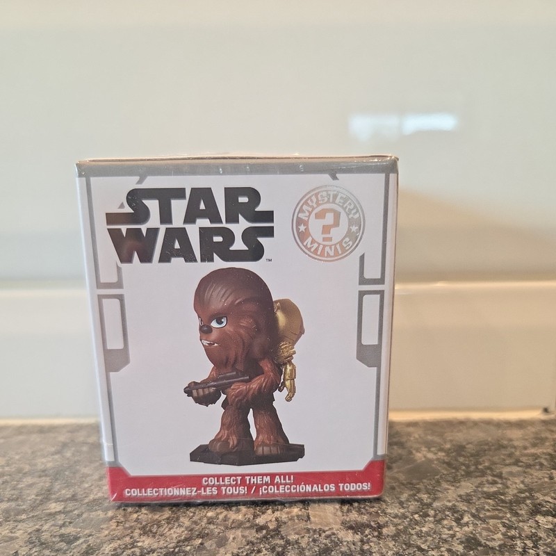 STAR WARS Funko MYSTERY MINI Chewbacca MIP New SEALED Smugglers Bounty EXCLUSIVE