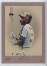 2005 Donruss Studio Portraits Leather & Lumber Red 27/45 Andre Dawson HOF 0w7
