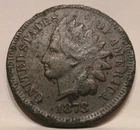 1878 F-VF Details w/LIBERTY Indian Head Cent Penny Tougher Date NICE KEY