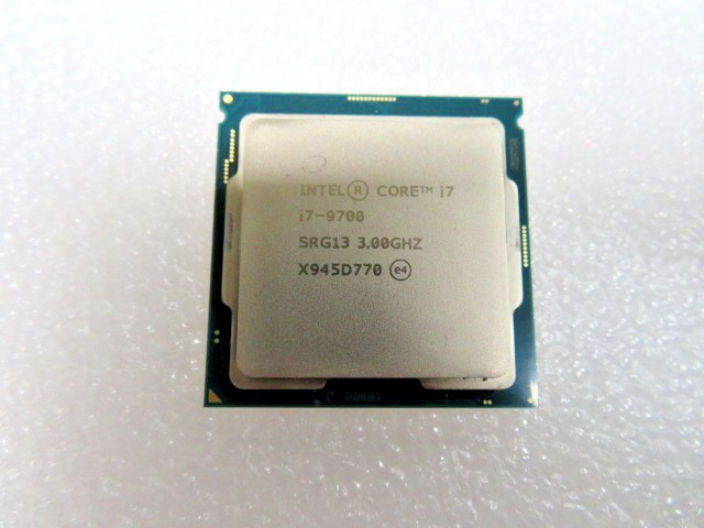 CPU Intel Core i7-9700 SRG13 Intel Core i7-9700 3.00 GHz LGA 1151 Desktop CPU Processor SRG13
