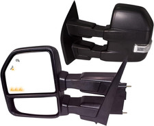 2015-2018 F-150 Towing Mirrors with Lights  Compatible Replacement
