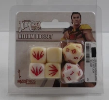 John Carter of Mars Helium Dice Set NEW SEALED Modiphius RPG Accessory