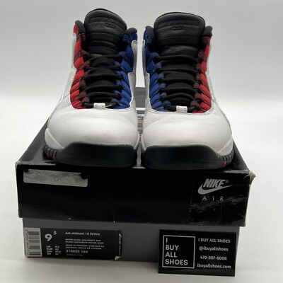 Size 9.5 - Air Jordan 10 Westbrook Class of 2006 for sale online