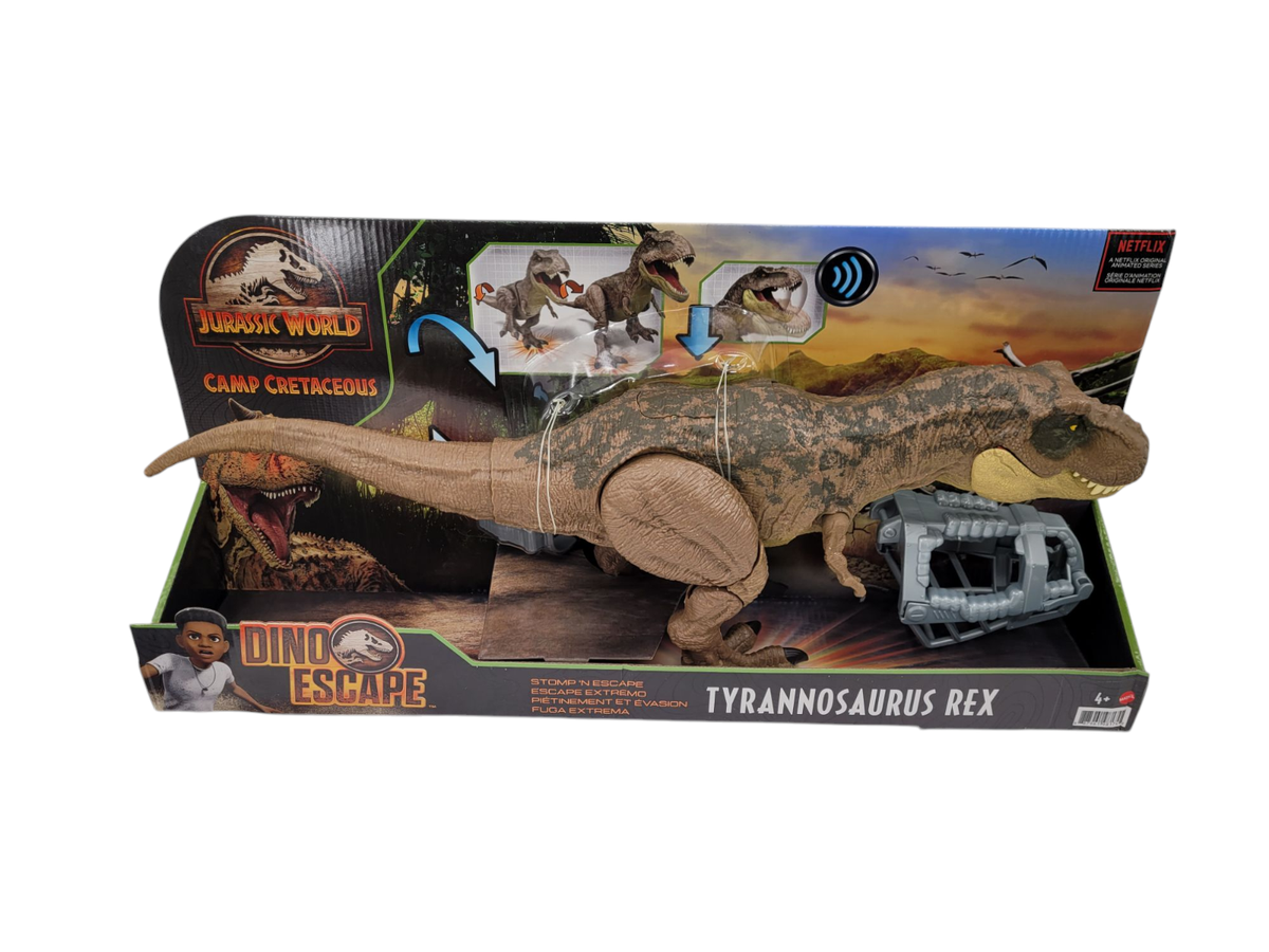Jurassic World Camp Cretaceous Dinosaur Stomp 'N Escape