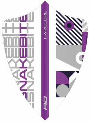 Reddragon Peter Wright Hardcore Dart Flights 2022 White Freestyle