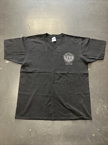 Vintage 90s 1997 Live Secret Samadhi World Tour Concert Local Crew Shirt XL Alt