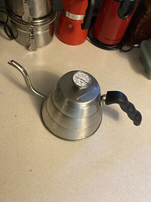 Gooseneck Kettle-Stainless steel-Coffee Gator-Precision Flow Spout-1 Litre