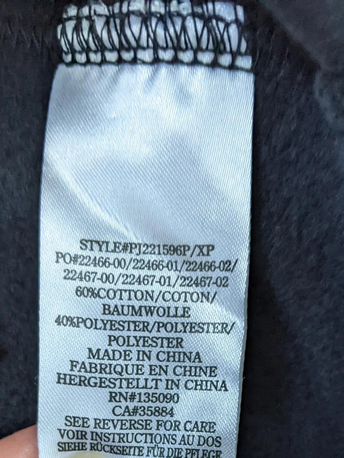 VETEMENTS Giacca con cappuccio e zip Peloton piccola nera rosa coulisse Rainbow Pride S