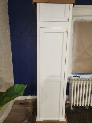Starmark Inset Custom Cabinetry /Large Storage Pantry Kitchen Cabinet White