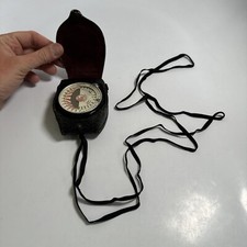 Vintage Dejur Amsco Corporation NY Light Meter Bakelit Housing Leather Case Rare