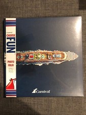 New..Carnival Cruise Lines NEW 2020 VIFP Platinum/Diamond Gift Photo Album Folio