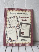 Keeping Memories BABY GIRL A Cut Create Memory Book NEW LaRayne Miller