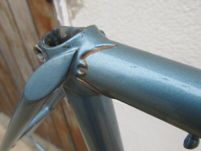 CADRE ARTISANAL ANCIEN VELO COURSE ROUTE TUBES VITUS BICYCLE
