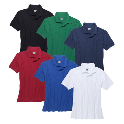 Poloshirt Herren XXL Kurzarm 100% Baumwolle Übergröße 3XL 4XL 5XL 6XL 7XL 8XL