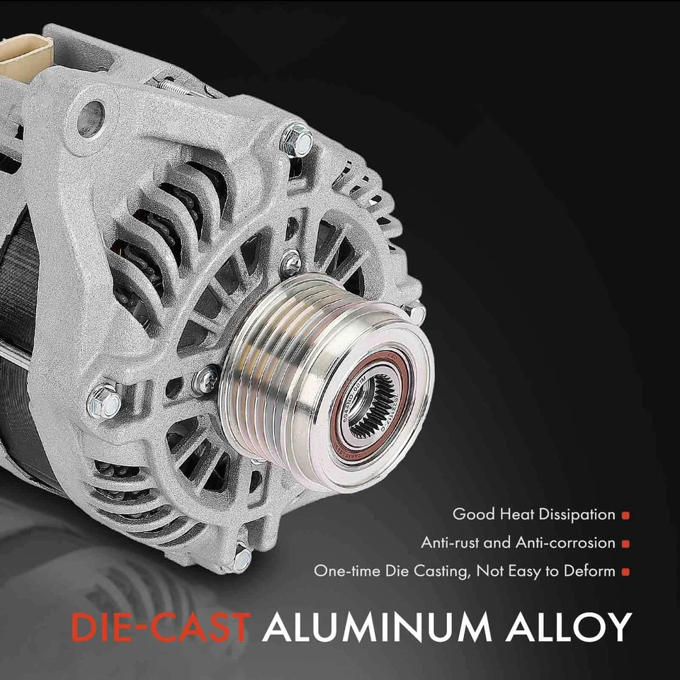 Alternador para Mitsubishi Lancer 2011-2017 Outlander RVR 130 A 12V CW 6-Groove - Imagem 4 de 4