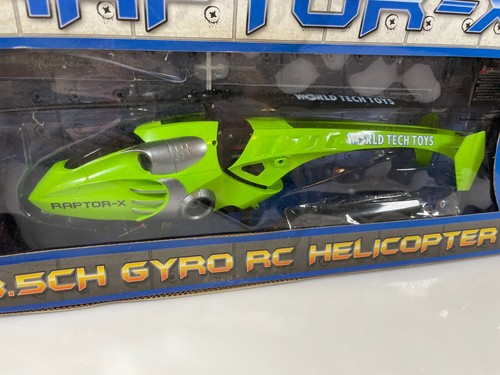 World Tech Toys Raptor-X 3.5CH Gyro RC Helicopter - Picture 2 of 5