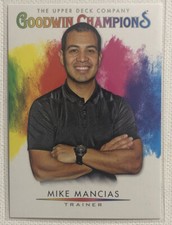 2021 Upper Deck Goodwin Champions Mike Mancias Splash of Color Insert Card #116