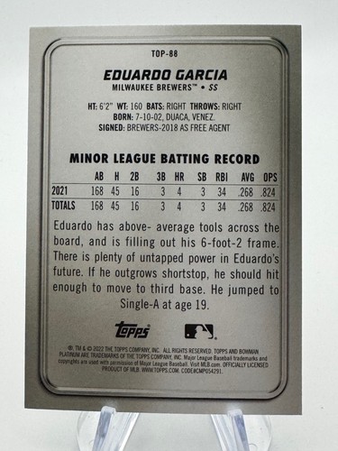2022 BOWMAN PLATINUM BASEBALL CARDS TOP-1 TO 100 YOU CHOOSE PICK MLB CARD FS - Picture 178 of 198