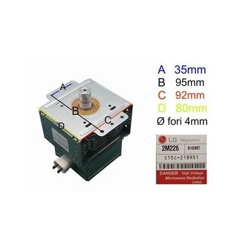 MICROMIC Magnetron LG 2M226 per forno a microonde Delonghi Samsung Whirlpool Smeg Rex