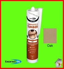 Laminate floor Silicone Oak Colour Bond it Gap Filler for Timber and Laminate 