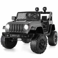 12V Kids Ride On Car Electric Vehicle Toy Truck Jeep w/Remote Control MP3 LED  