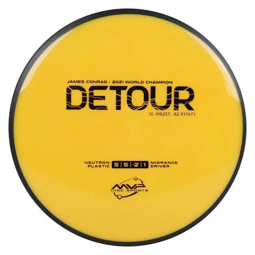 MVP Disc Golf James Conrad Signature Neutron Detour Midrange 5/5/-2/1 - Choose - Picture 31 of 34