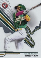 ESTEURY RUIZ TOPPS PRISTINE BASE OAKLAND ATHLETICS A'S #151 2024 24