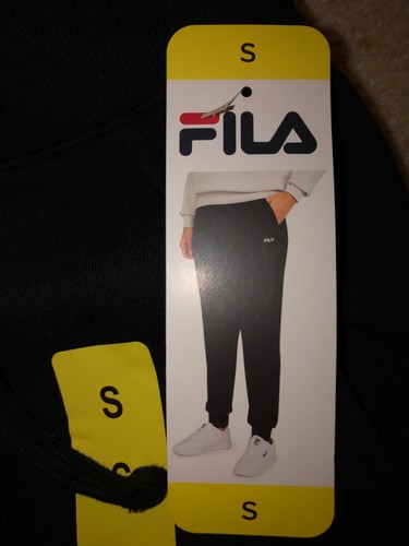 Fila Women's Joggers Pull On Sweatpants. Black. S
