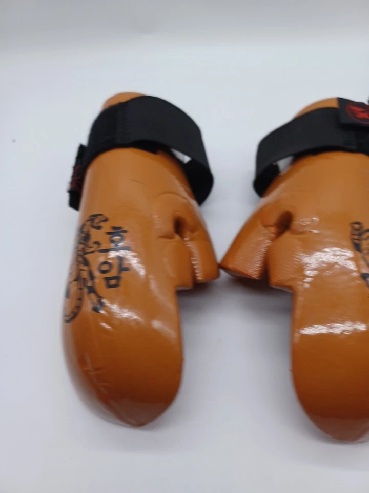 Guantes de ahorro de artes marciales Macho para jóvenes patrón naranja tigre Foto 2 de 4